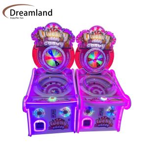 China Retro Arcade Texture Coin Operated Game Machine Simple Operation for Nationwide Carnival Entertainment on sale