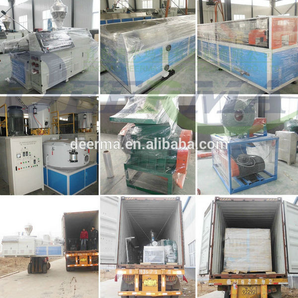 SIEMENS DEIDE Drive Motor PVC Corner Bead Plastic Products Making Machine for Output