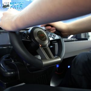 3 DOF Virtual Reality Racing Simulator With Electric Cylinder