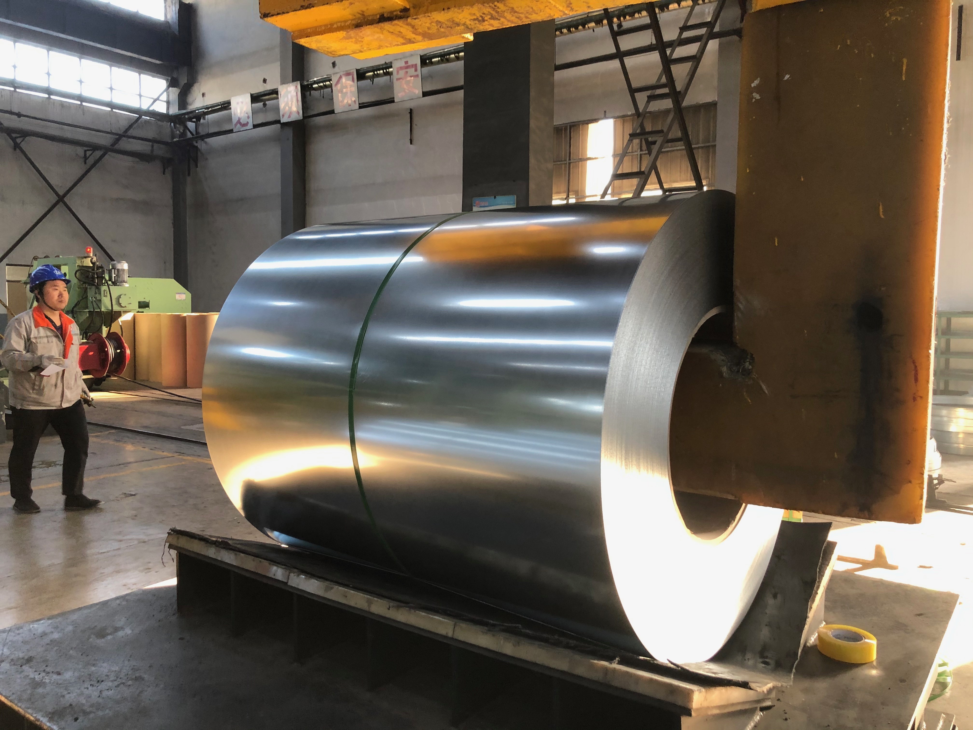 Full Hard Regular Spangle Galvanized Steel Coil 28 Gauge Z75