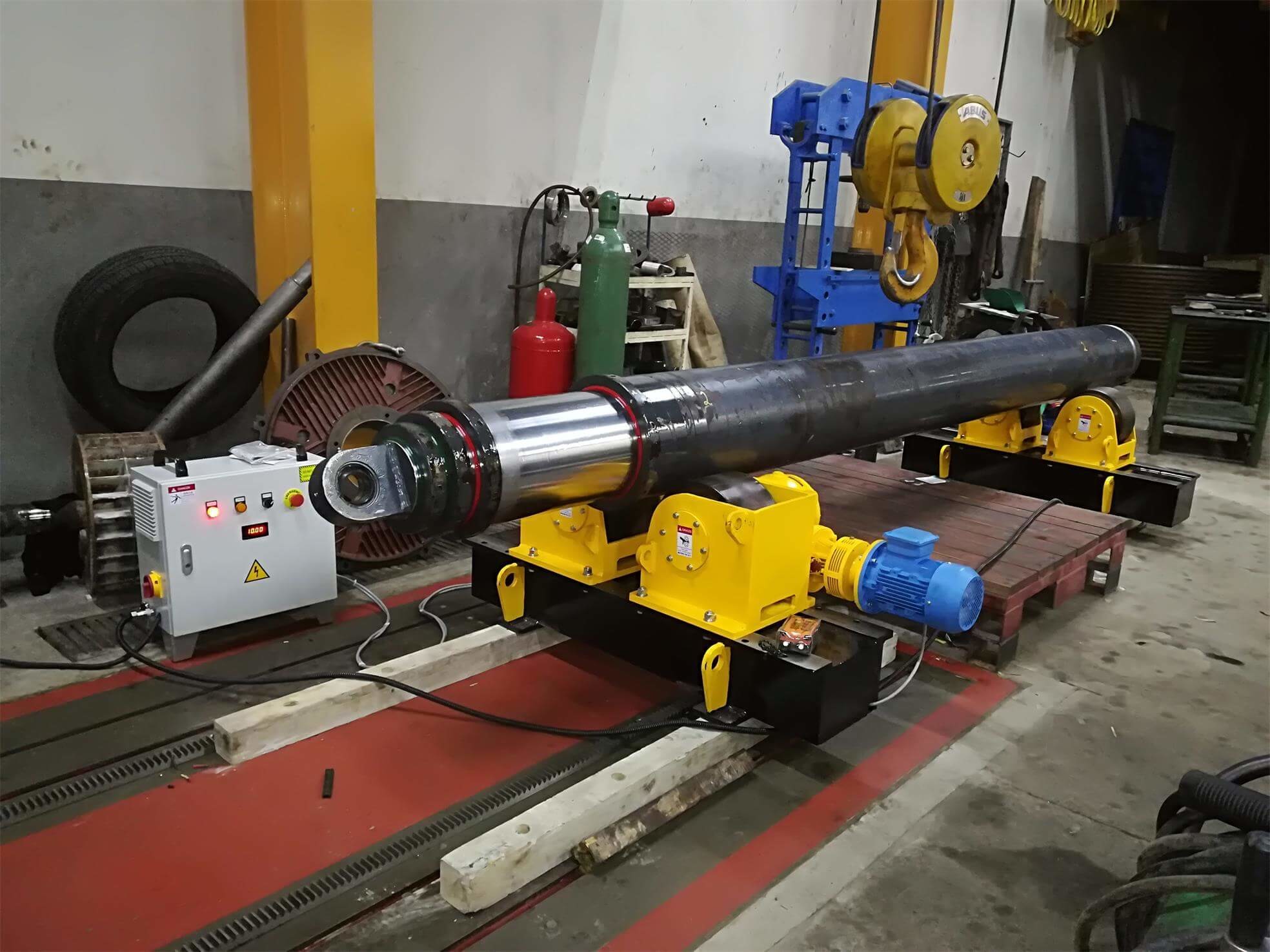 Bolt Adjustment Pipe Welding Rotator For Butt Fit Up Welding,Tank Turning Rollers