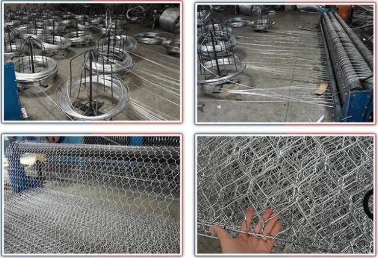ISO14001 2x1x0.5m Gabion Welded Wire Mesh 4mm Gabion Baskets