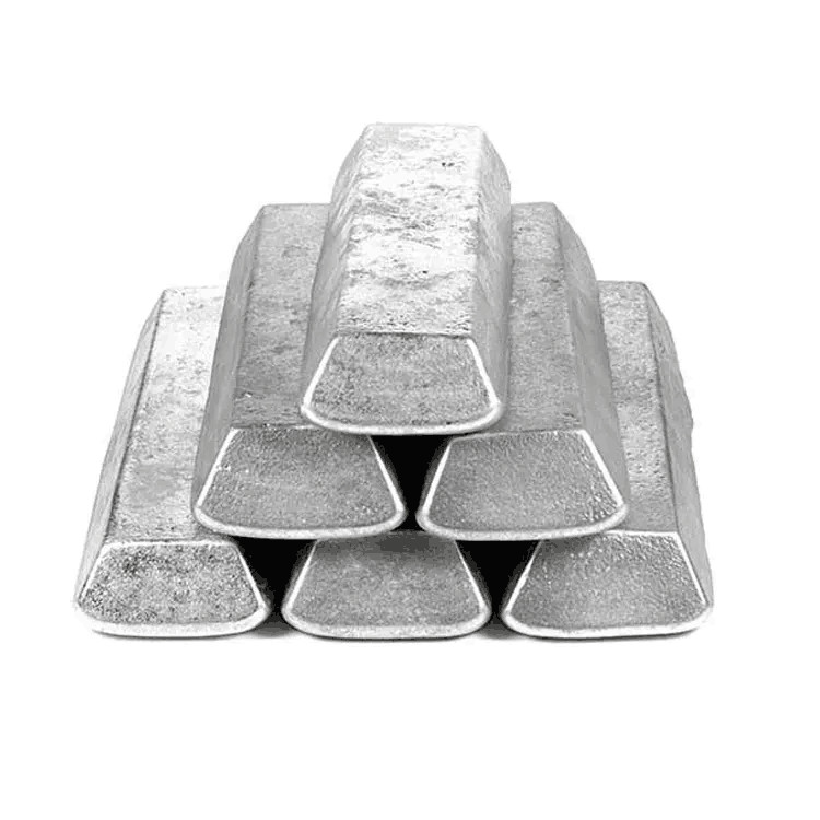 Light Silver White Pure Magnesium Ingot 99.90%  For Automobile