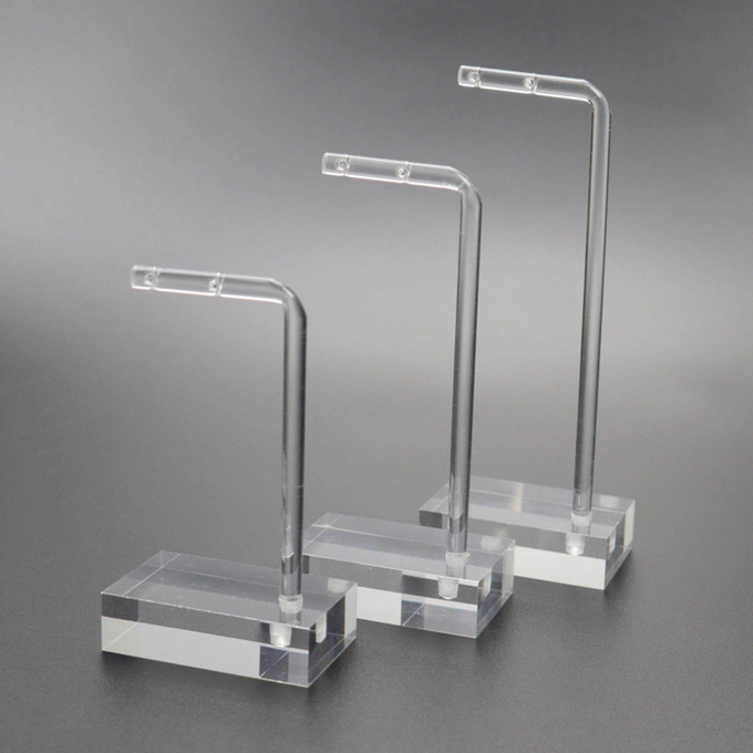 Assembled Elegant Design Plexiglass Acrylic Earring Display Stand Holder For Earrings