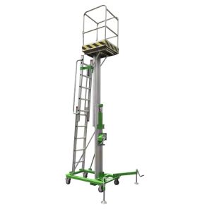 Manual Winch Elevating Lift Elevating Work Platform