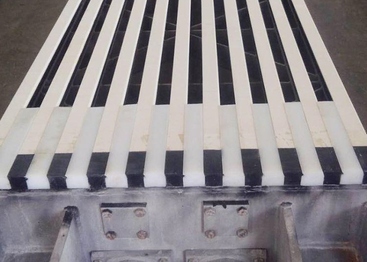 Smooth 200mm Ceramic Face Board Paper Machine Parts