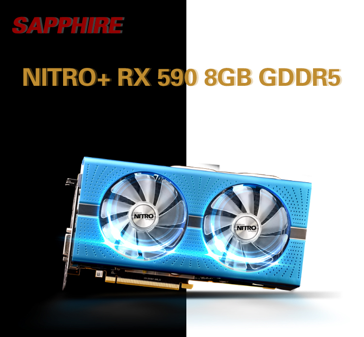RX590 8G GDDR5 Mining Rig Graphics Card , AMD ETH GPU Graphics Card
