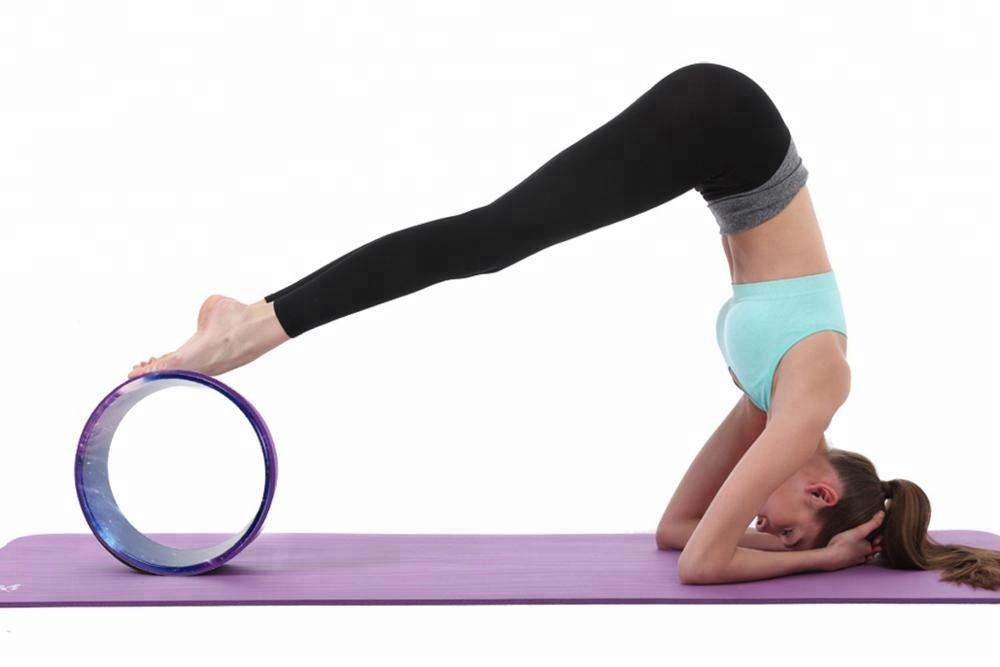 5.12in High Density Extra Large Yoga Wheel Back Crack Ore Training Exercise