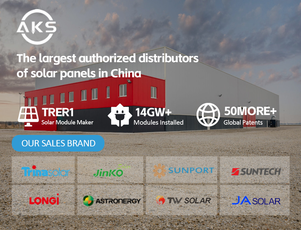 AKS Jinko Tiger P-type 66tr Solar Panel 390W 395W 400W 405W 410W Solar Panel Panneau Solaire Jinko Solar PV Module Price