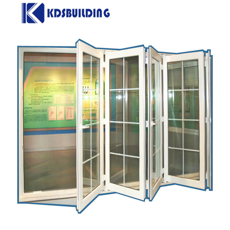 Swing PVC Decorative Door Soft Plastic High Speed Stack Upvc Folding Door