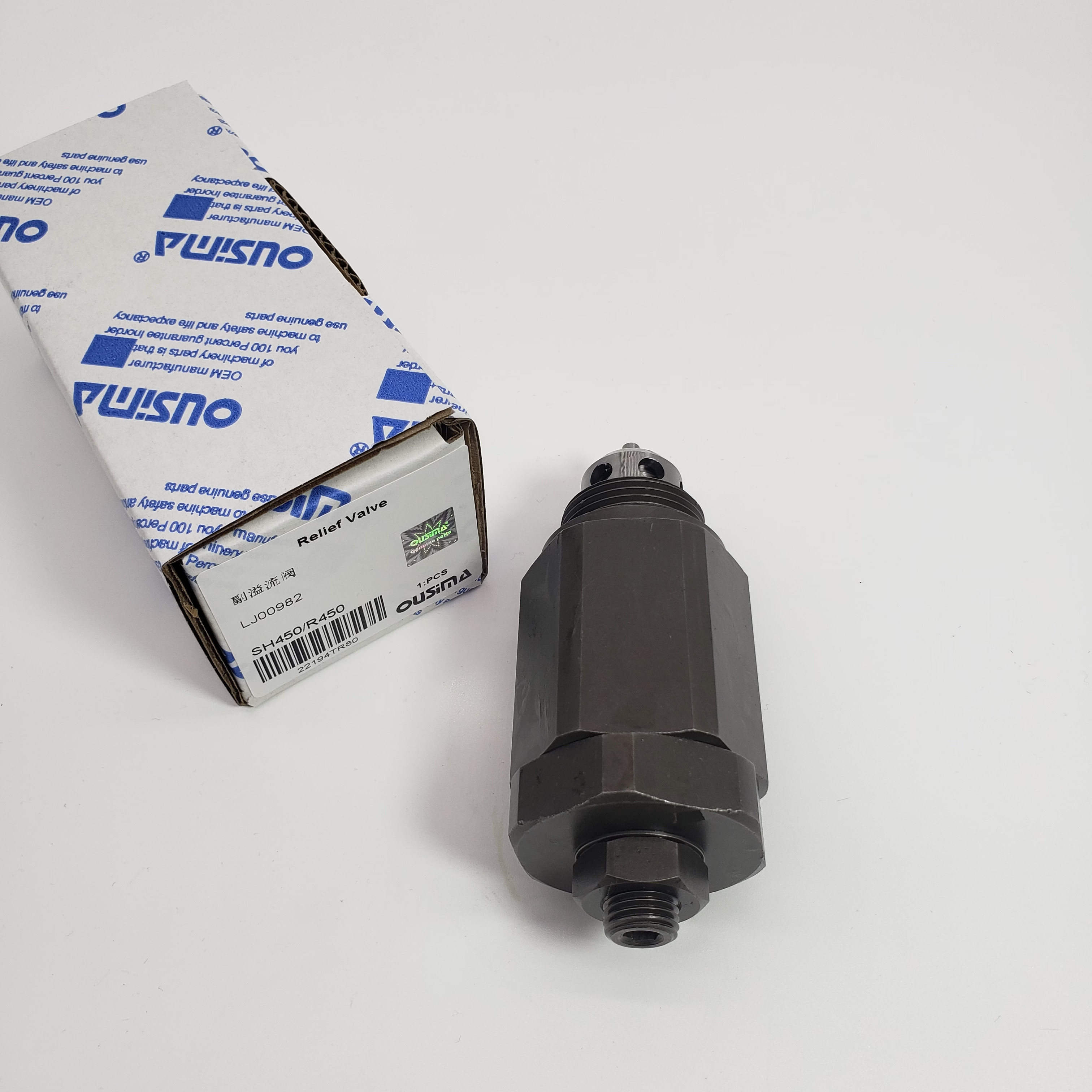 LJ00982 Overflow Valve For Excavator Hyundai R450 R485-9 R455 Sumitomo SH450