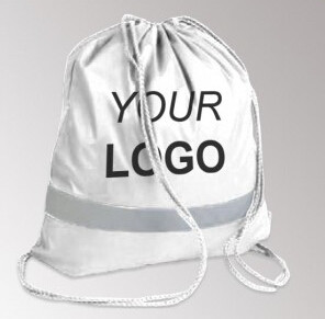 Custom eco-friendly waterproof folding polyester drawstring bag for shopping，Sublimation Waterproof Polyester Drawstring