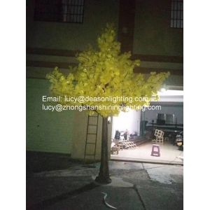 led artificial trees-Led Ginkgo Tree Light