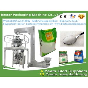Automatic vertical sugar packing machine with 10 heads combined weighers bestar