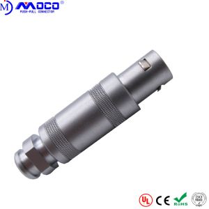 2 Pin Stepped Insert Push Pull Electrical Connectors Male FFA 1S 302 Straight