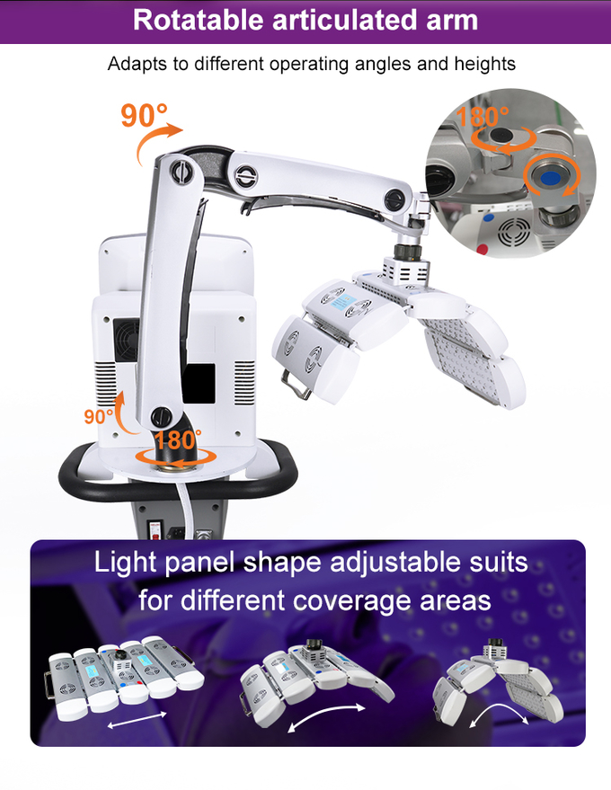 Portable Photodynamic Light Therapy Machine With LED Gene Biological Light Wavelength