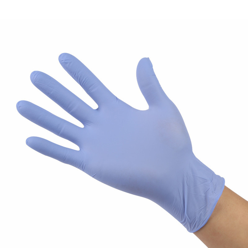 Nitrile CE 100pcs Xxl Disposable Protective Gloves