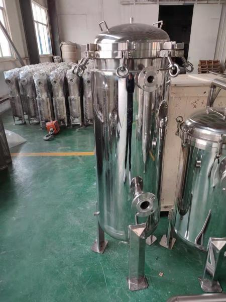 round stainless steel multi cartridge filter housing suppliers 200 GPM in ro