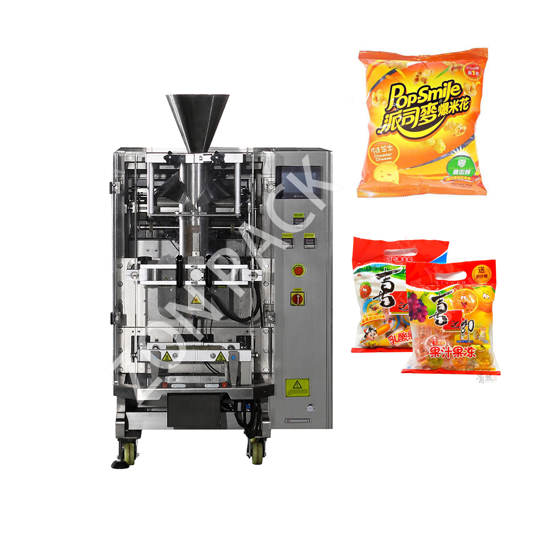 5000g Pillow Vertical Packing Machine Snacks For Food Candy Chocolate