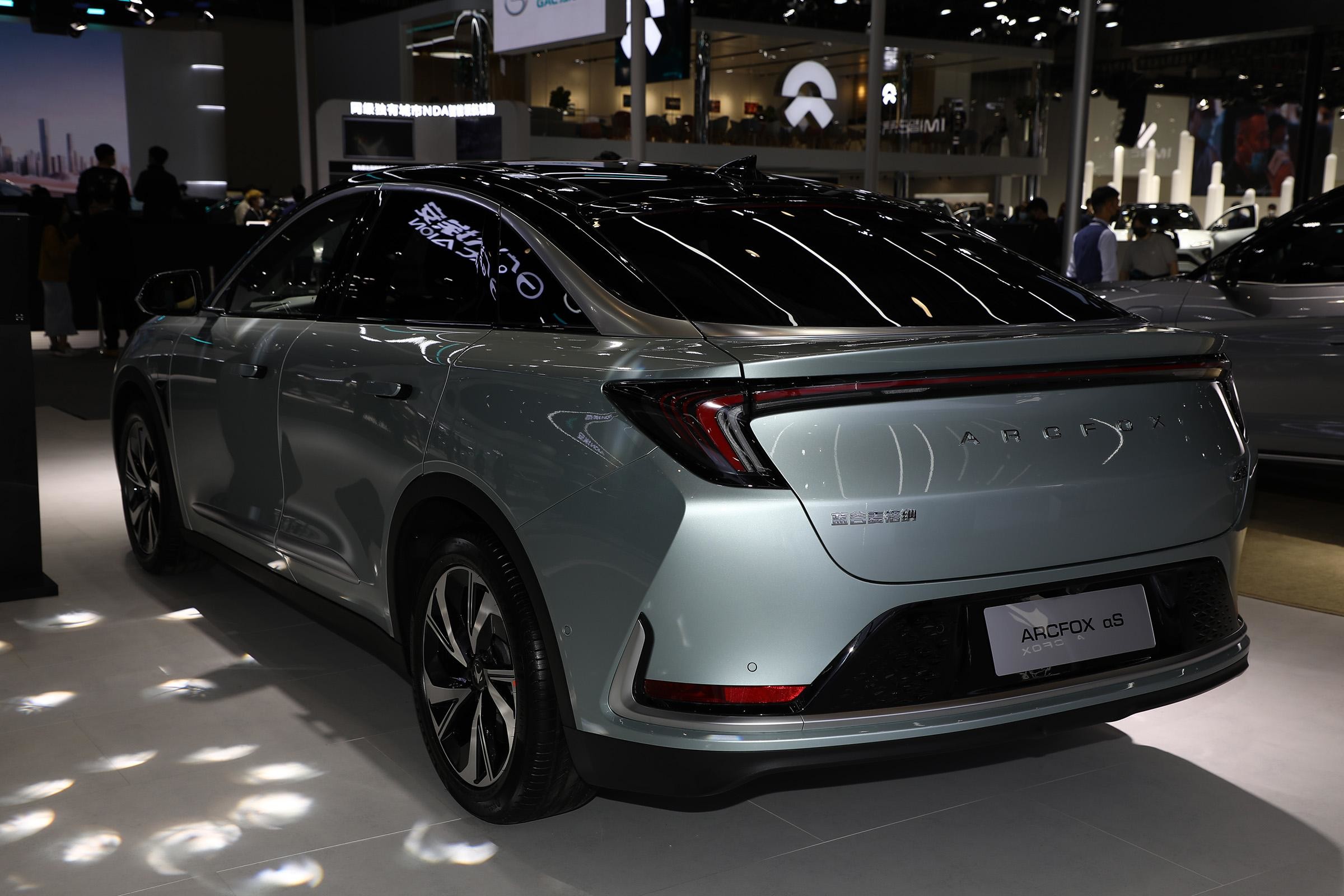 ARCFOX Alpha S Street Legal New Energy Vehicle 5 Seat Electric Car