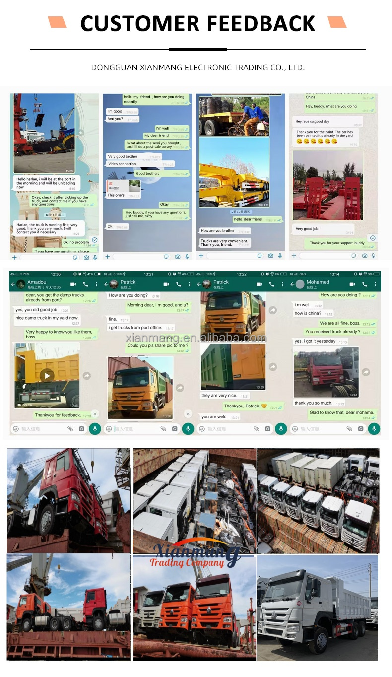 Second Hand SINOTRUCK HOHAN Tipper Dump Truck 6x4 8x4 10 12 Wheeler LHD RHD HOWO NX Used Dumper Truck with WEICHAI Engine