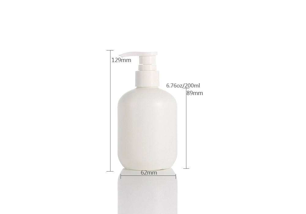 Chunky Body Milk Plastic 6.76oz 200ml Hand Sanitizer Bottle