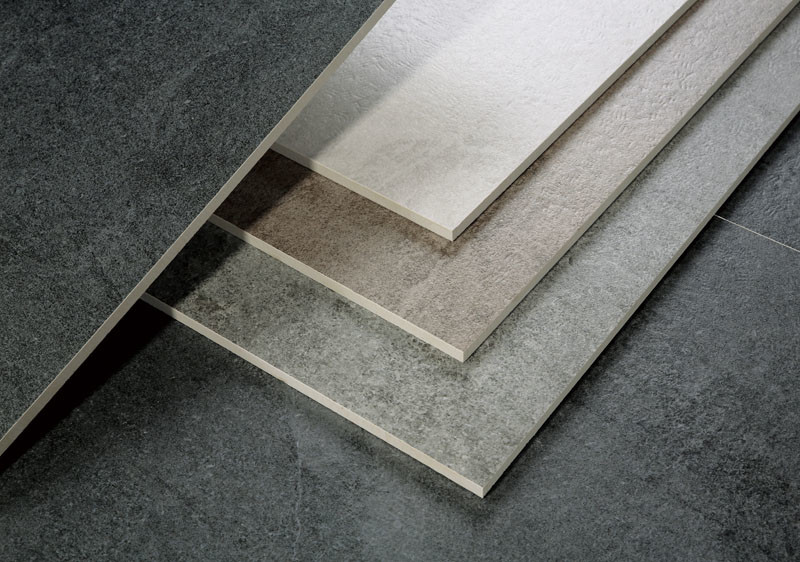 24''X24'' Bedroom Porcelain Tiles Black , Slip Resistant Rustic Outdoor Tiles Porcelain Floor Tiles 600x600