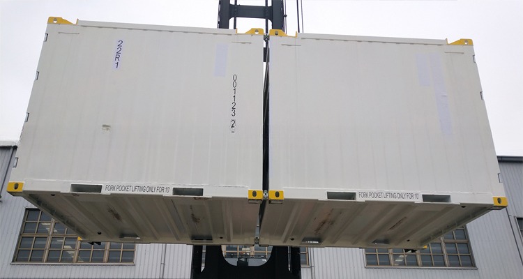 10ft Offshore Refrigerated Container CSC/BV Certificates Made of Steel and Aluminium with Aluminium T-Bar Floor