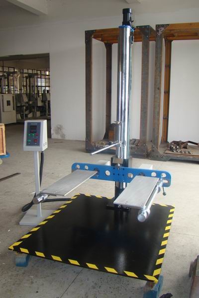 Digital Lab Package Testing Equipment , Single Wing Package Drop Tester