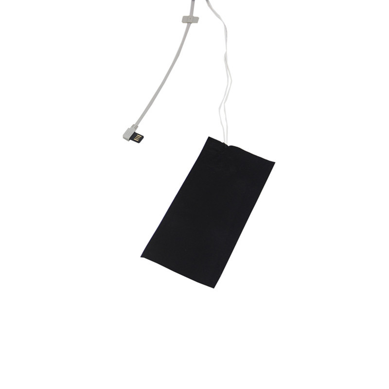 Graphene USB Charging Heated Waist Belt Warming Sheet For Low Back