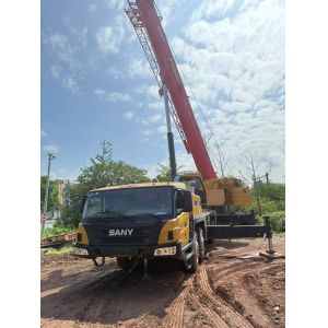 2019 Sany Used STC700T Crane With A 49.5-Meter Boom, A 16-Meter Jib, And A 20-Ton Counterweight. It'S In Excellent Working Condition.