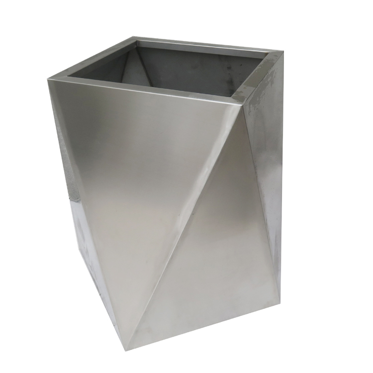 Anticorrosion EN840 Certificate Square Street Flower Pots