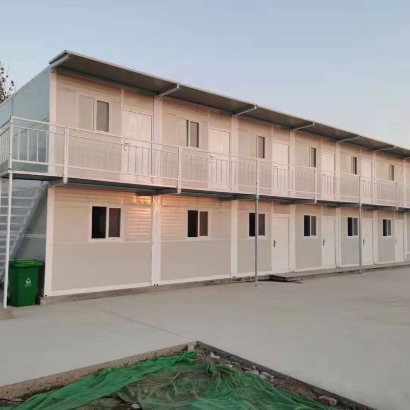 Office Building 2 Bedroom Prefabricated Folding Expandable Container House