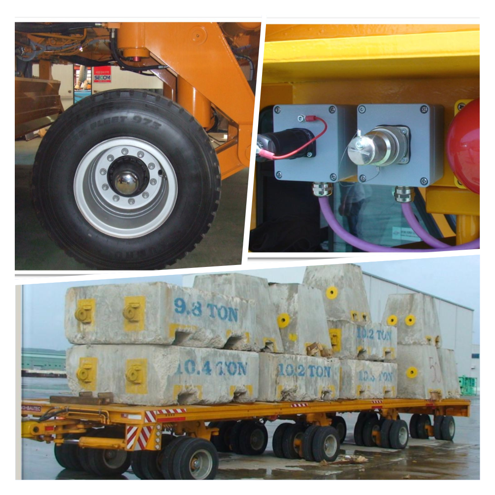 Truck Trailer 200 Ton 250 Ton-600 Ton Multi Axle Hydraulic Lowbed Lowboy Semi Trailer