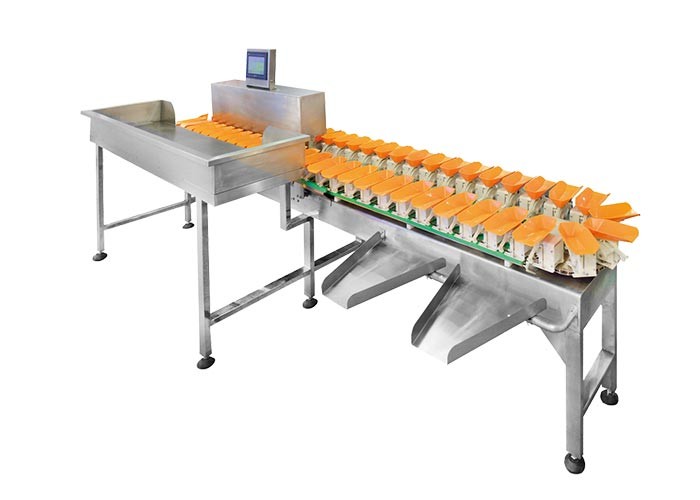 High Accurancy Horizontal Multi Weight Grader Convery Machine PLC Control System