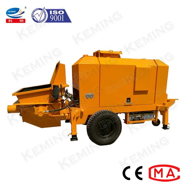 Construction Hydraulic 10Mpa 30m3/H Small Concrete Pump