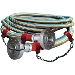  3 1/2&quot; ID High Pressure Coflexip Hose 5000 Psi Fire Retardant Hose For Oil Field API 16C Manufactures