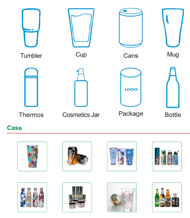 360 Degree Rotary UV Printer Digital Cylinder Printing Machine Aluminum Beverage Can Printing Machine