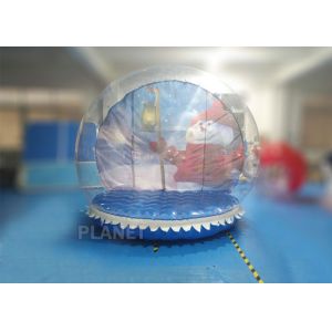 China Outside Clear PVC 3m 4m 5m Inflatable Snow Globe With 3 Years Warranty on sale