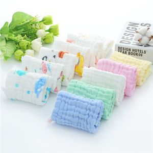 MW-005 Muslin Burp Cloths Large 20 by 10 100% Cotton 6 Layers Extra Absorbent and Soft