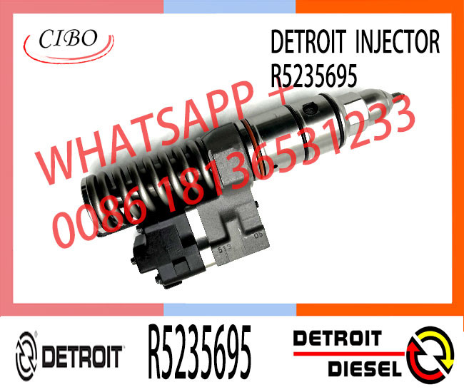 Diesel Fuel Injector R5235695 R5235915 R5236347 R5236952 R5236977 R5236978 R5236980 For DETROIT S50/S60/DDEC INJECTOR