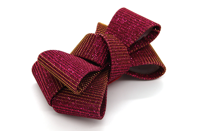 Custom Red Women Shoes Decoration Accessories Special Cloth Material