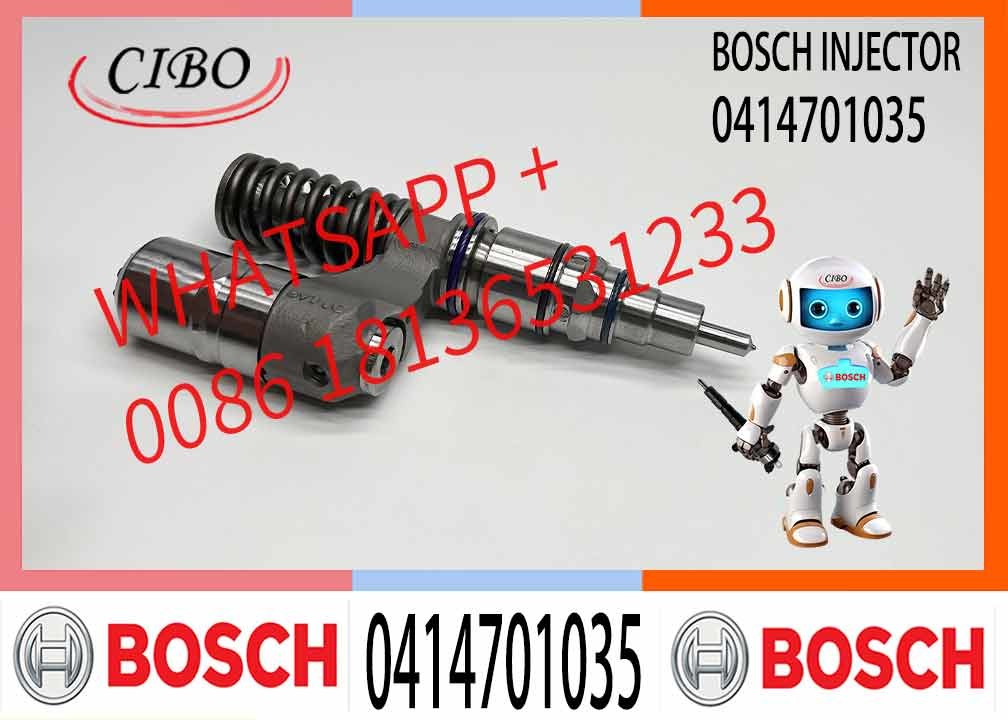 Common Rail Fuel Injector DC12 DC16 Engine 0414701035 0414701037 0414701038 0414701039 0414701040 0414701043