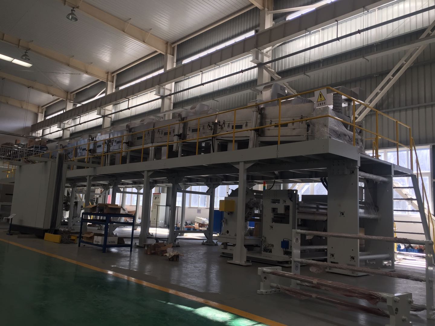 Fully Automatic 400N 380V Web Coating Machine , High Speed Coating Machine