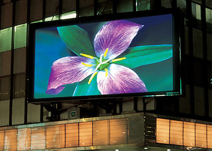 P8 Large Outdoor LED Advertising Screen 120x120 Dots Led Wall Signage