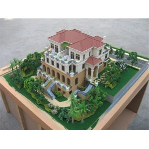  Architecture villa model making with transparent material Manufactures