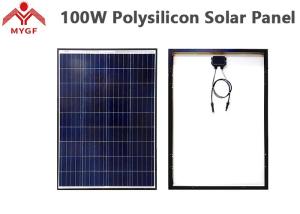 High Wind Resistance Polycrystalline Solar Panel High Transmission Rate Low Iron Manufactures