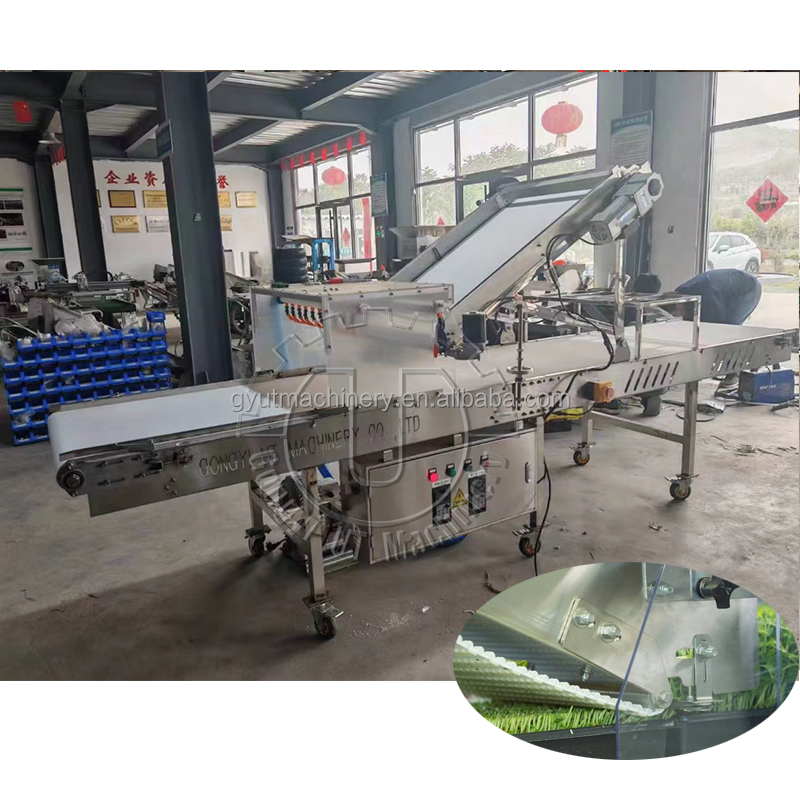 Row Distance mm 1000-1200mm The Best Choice for Harvesting Greenhouse Grown Microgreen