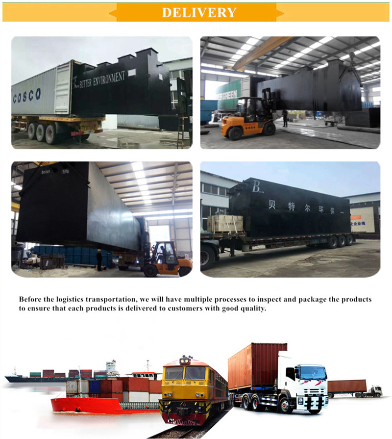 MBR Sewage Separation And Treatment Device for Removing COD BOD NH-N and Performance