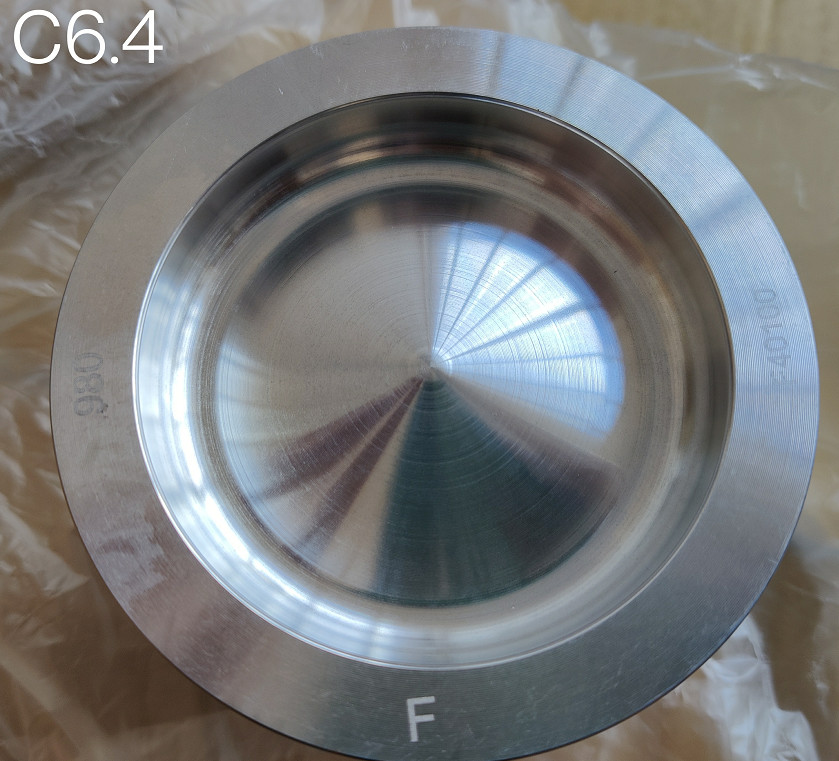 Durable C6.4 Diesel Engine Piston For Perkins Liner Kits